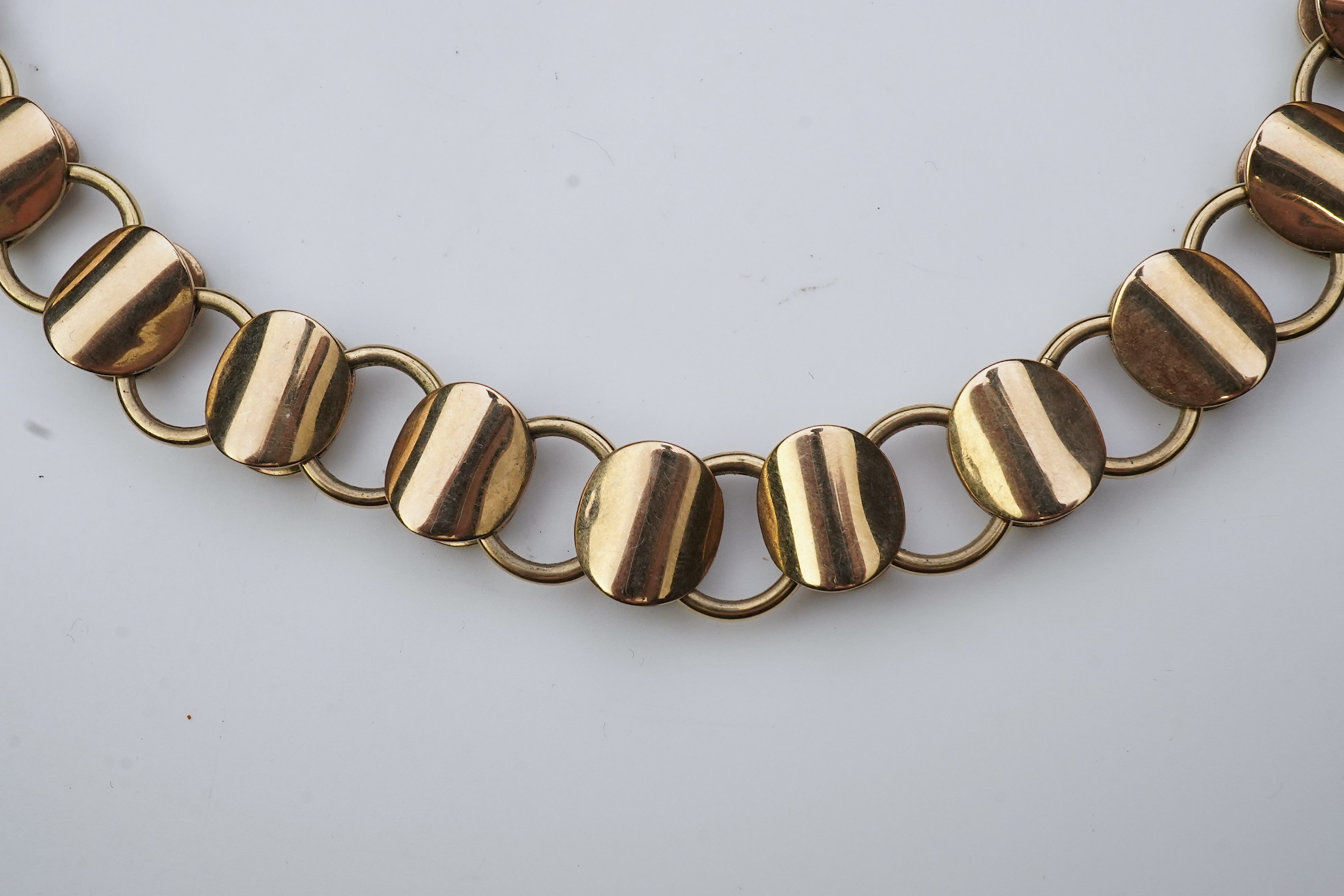 A gold necklace, circa 2000